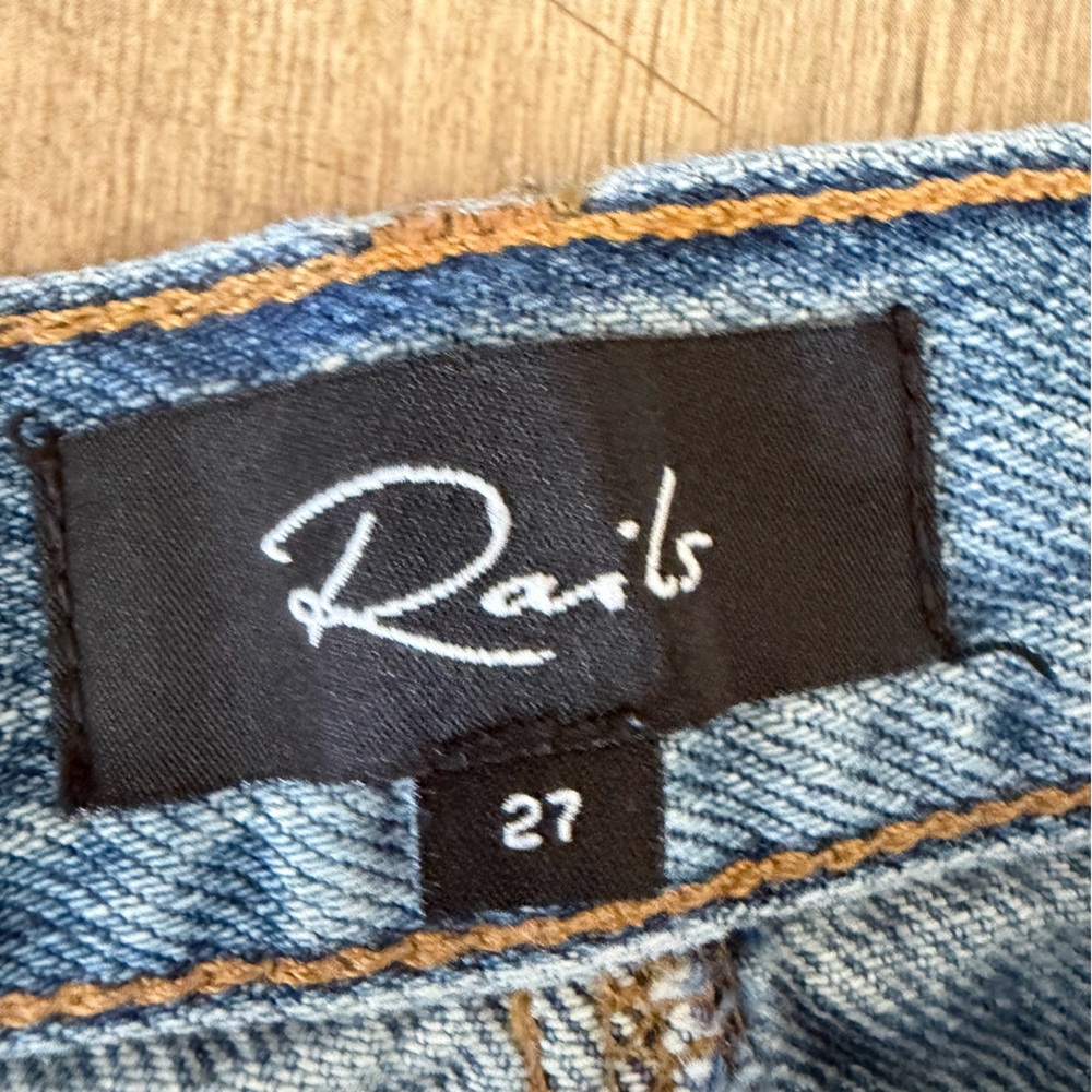 Rails Wynonna Cut Off Skirt | Medium Vintage Wash - Picture 3 of 9
